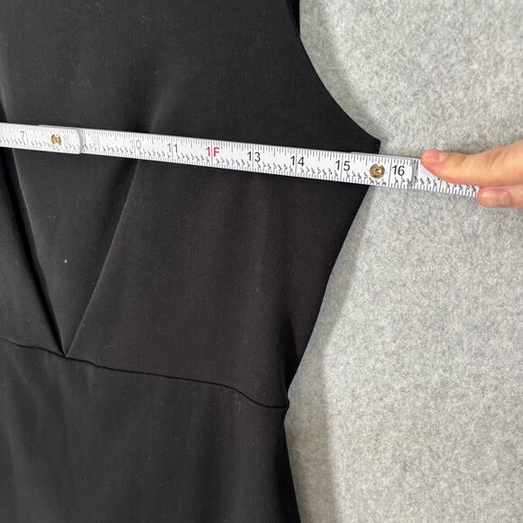 A New Day Dress 2 Mini Stretch Slit Basic Minimal Capsule Cocktail Career Church - Picture 6 of 13